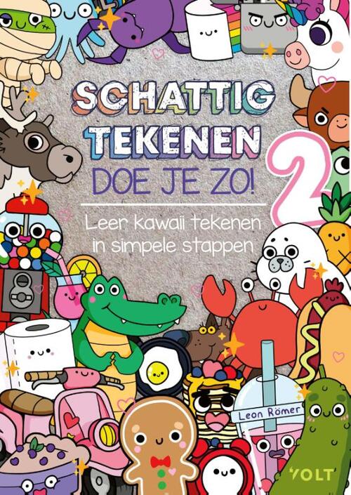 Schattig tekenen doe je zo Leon Römer Boek 9789021482590 ReadShop