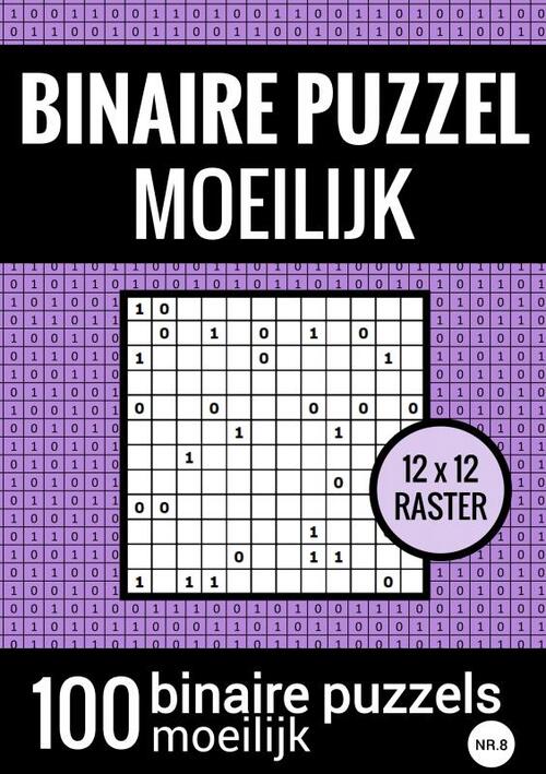 compileren Af en toe te binden Binaire Puzzel Moeilijk - Puzzelboek met 100 Binairo's - NR.8, Puzzelboeken  & Meer | Boek | 9789464656558 | ReadShop