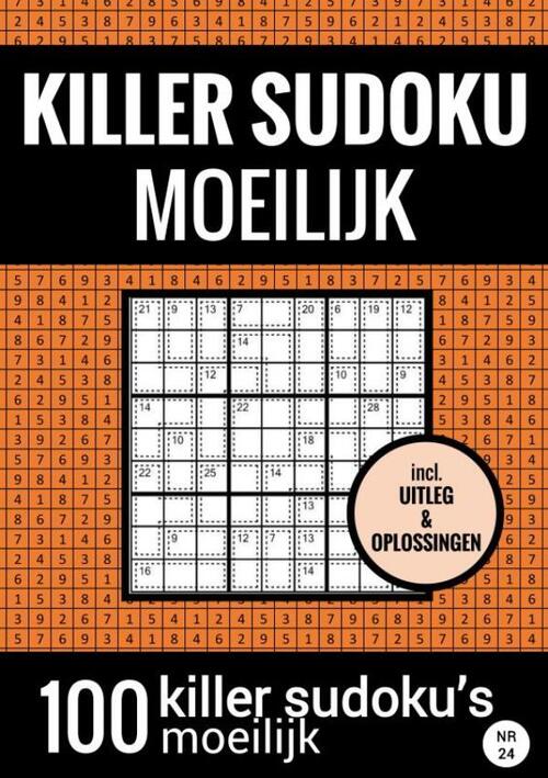 Een deel Klassiek Nadeel SUDOKU KILLER - Moeilijk - Puzzelboek met 100 Moeilijke Puzzels voor  Volwassenen en Ouderen, Sudoku Puzzelboeken | Boek | 9789464656961 |  ReadShop